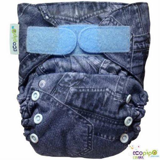 Pañal de tela estampado vaqueros