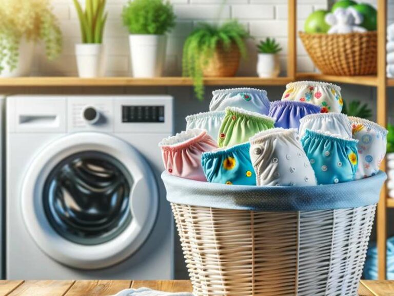 Cómo lavar pañales ecológicos